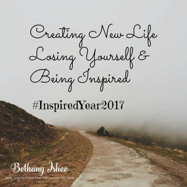 Creating New Life, Losing Yourself and Being Inspired