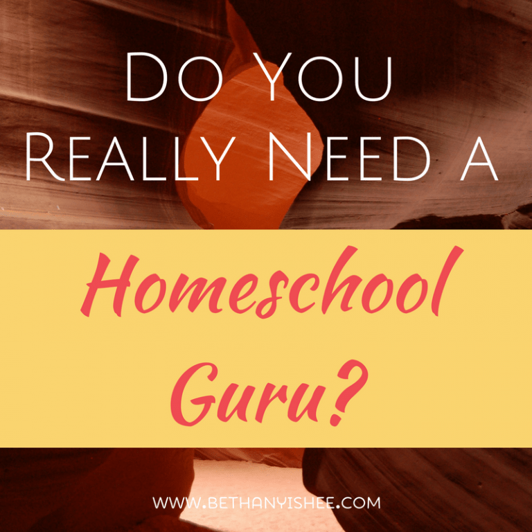 Do You Really Need a Homeschool Guru?