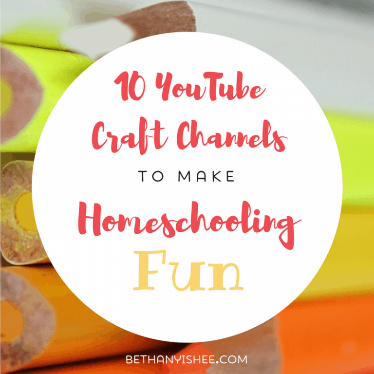 10 YouTube Craft Channels to Make Homeschooling Fun
